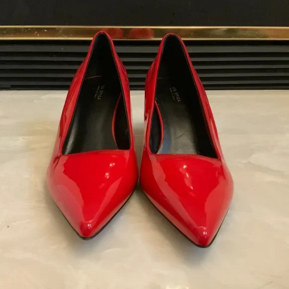 Red Short Pumps Shoes